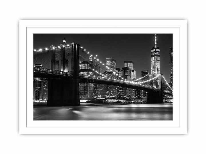 New York Black & white  Streched canvas