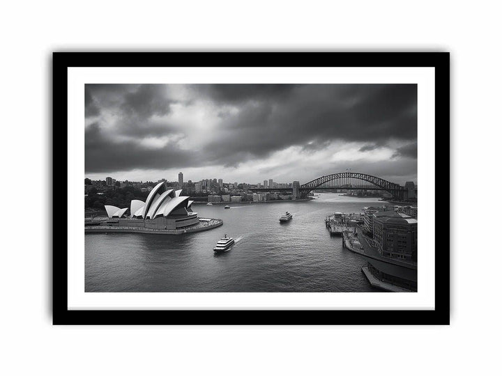 Sydney Skyline  Art Print