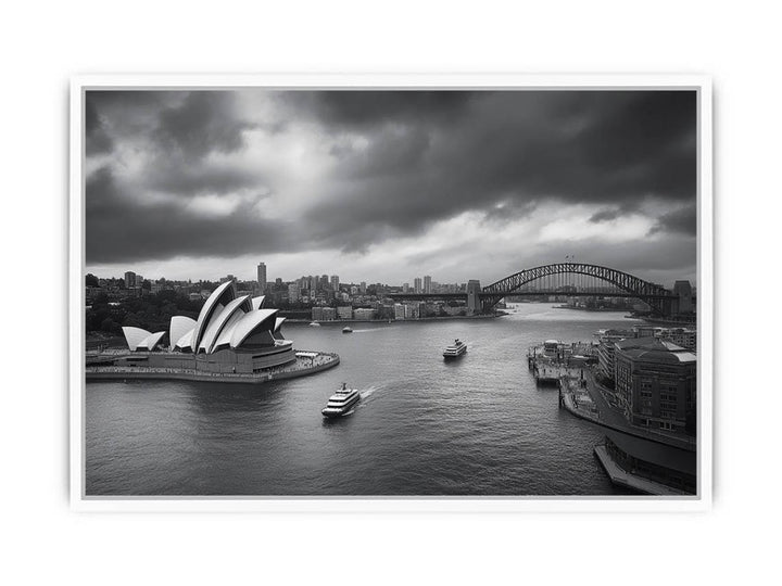 Sydney Skyline Framed Print