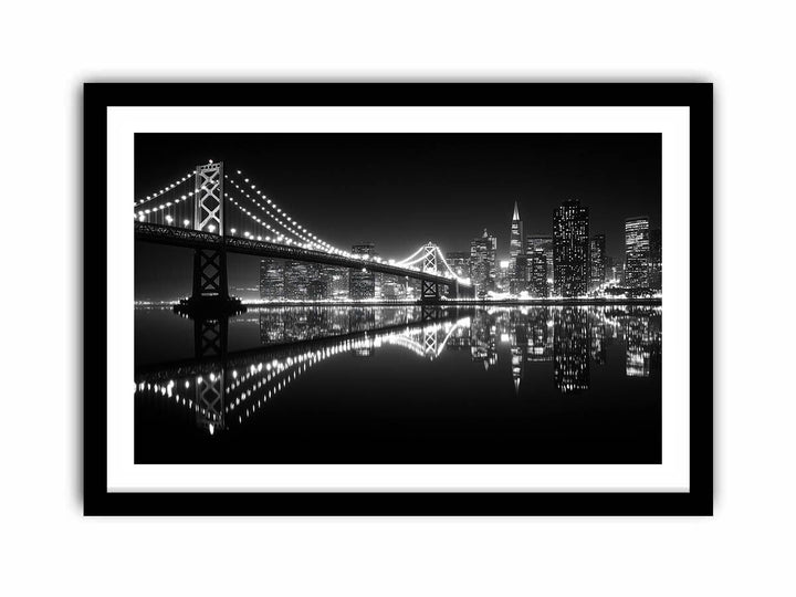 San Francisco Monochrome   Art Print