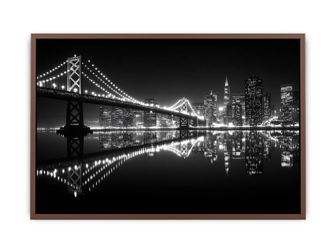 San Francisco Monochrome   Poster