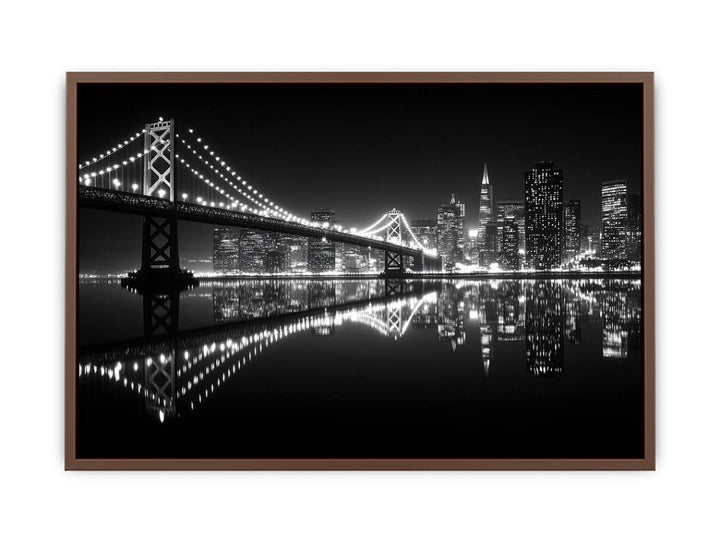 San Francisco Monochrome   Poster