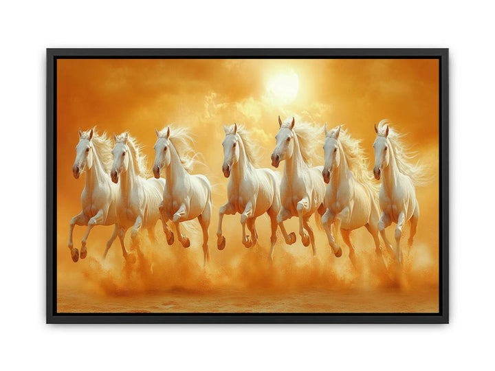 Seven Horses  Painting