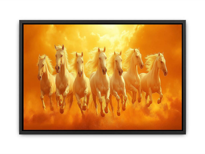 seven Horses Painting  Painting