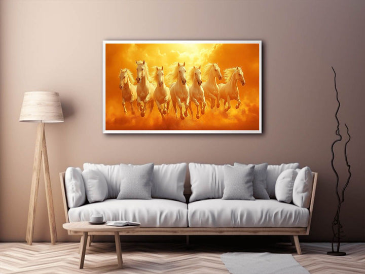 seven Horses Painting 