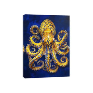 Blue Ringed Octopus Canvas Print