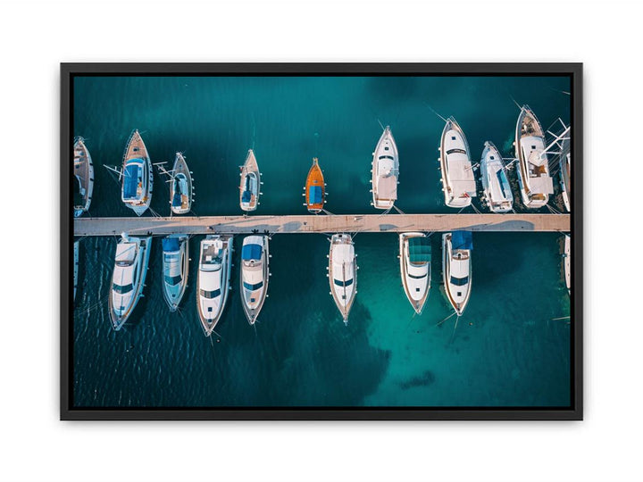 Sailing Silhouettes  Painting