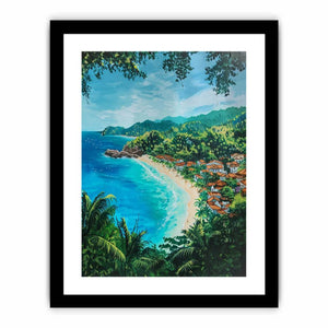 Evergreen Tranquility  Art Print