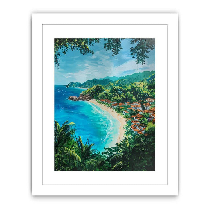 Evergreen Tranquility Streched canvas