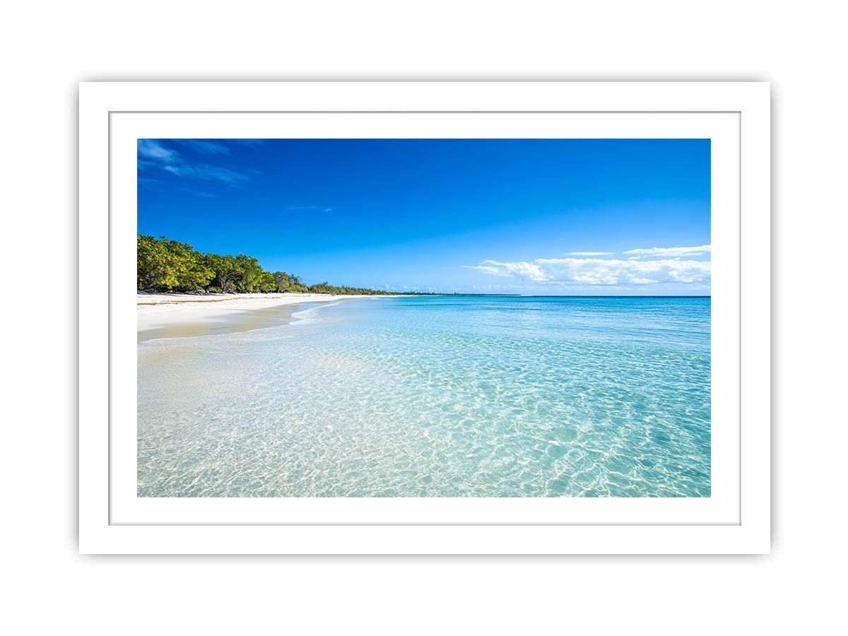 Caloundra Beach Streched canvas