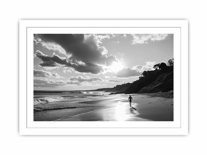 Coolum Beach Streched canvas