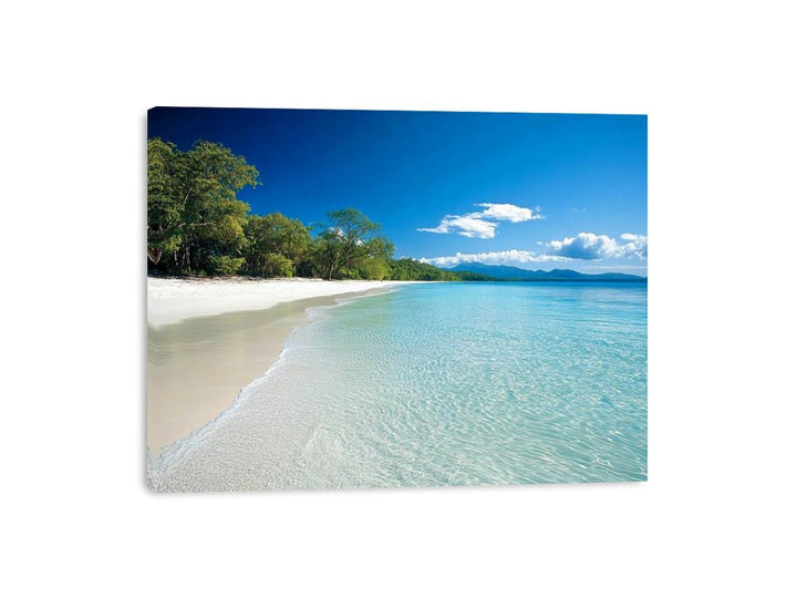 Gympie Beach Canvas Print
