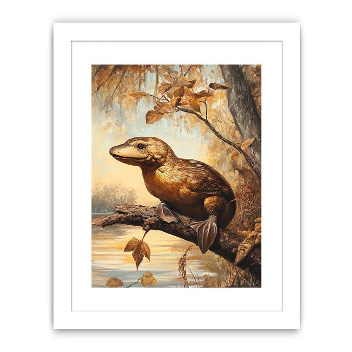 Platypus Streched canvas