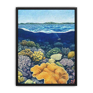 Coral of the Great Barrier Reef  Painting