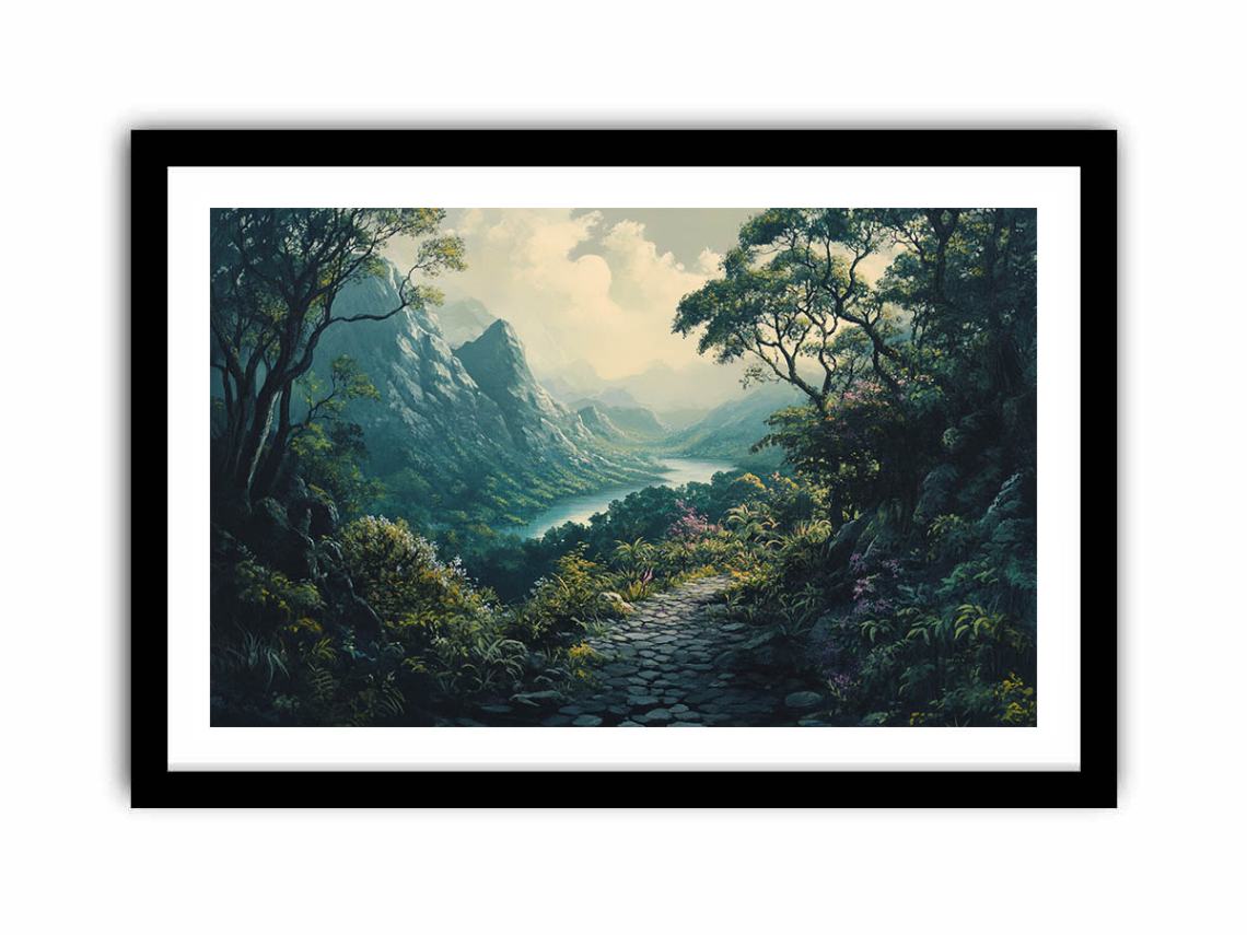 The Hinterland   Art Print