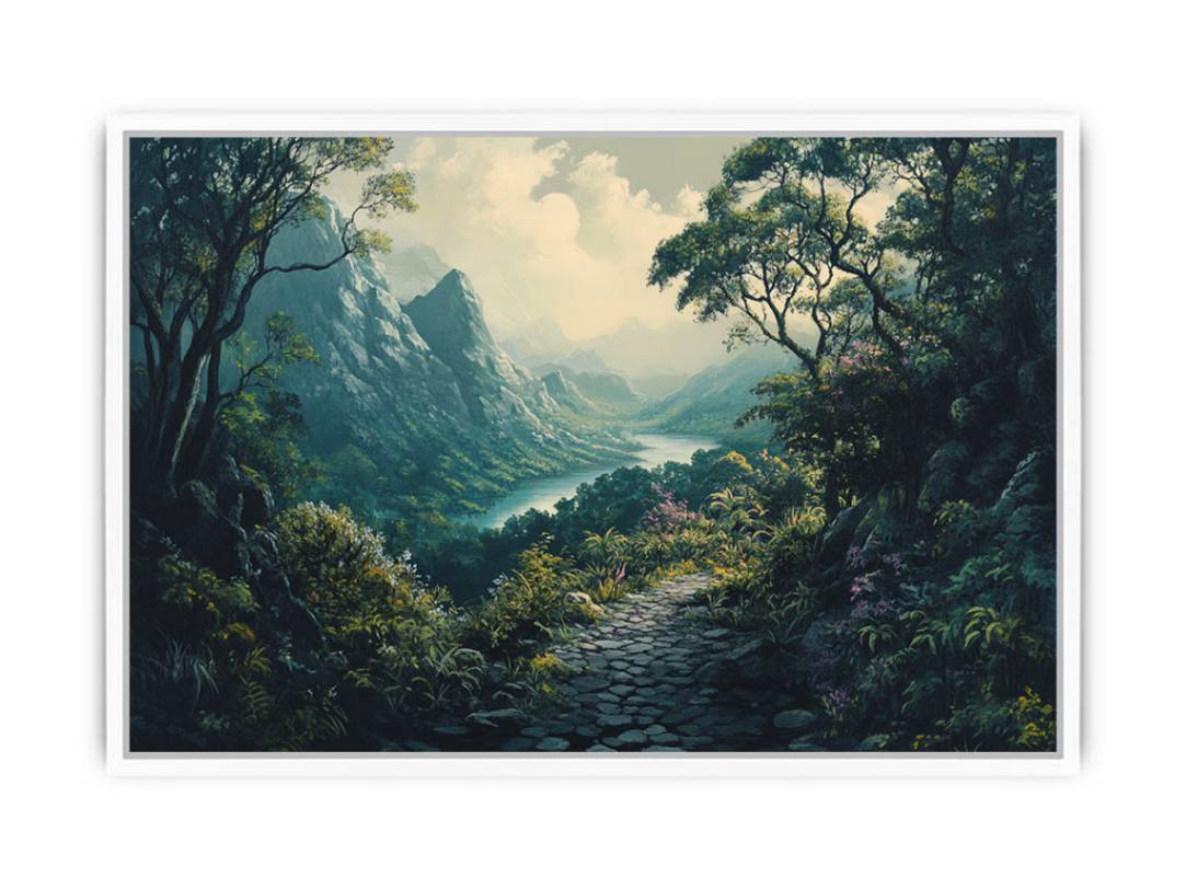 The Hinterland  Framed Print