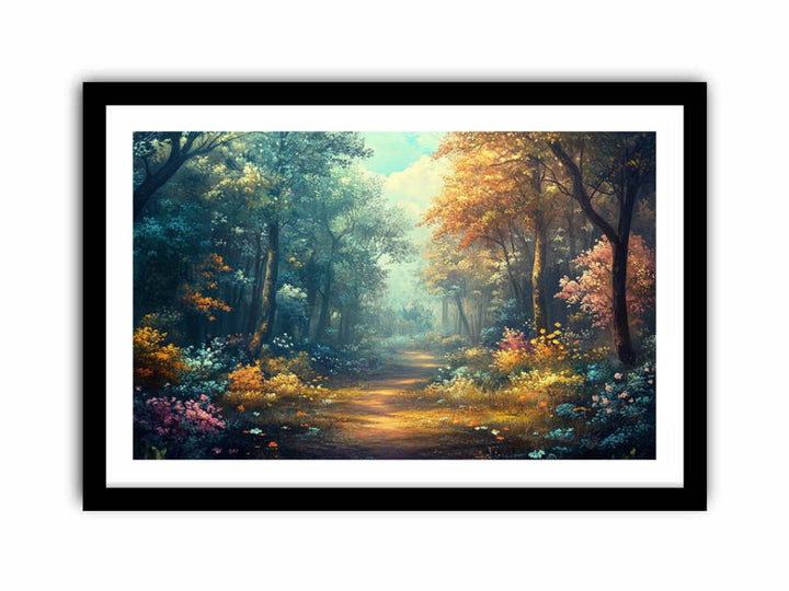 Mystic Hinterland  Art Print