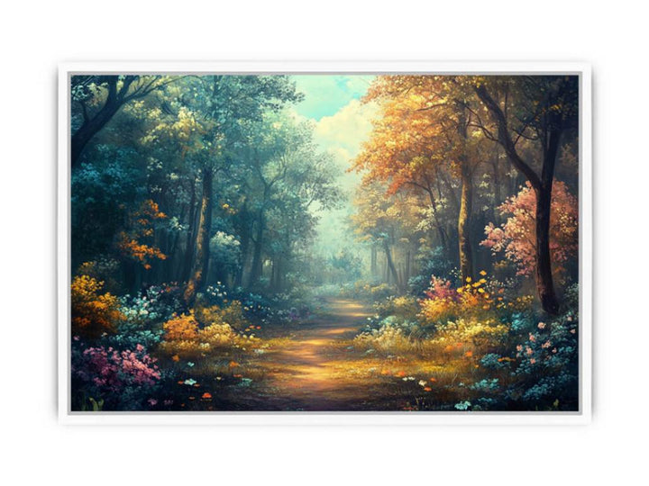 Mystic Hinterland Framed Print