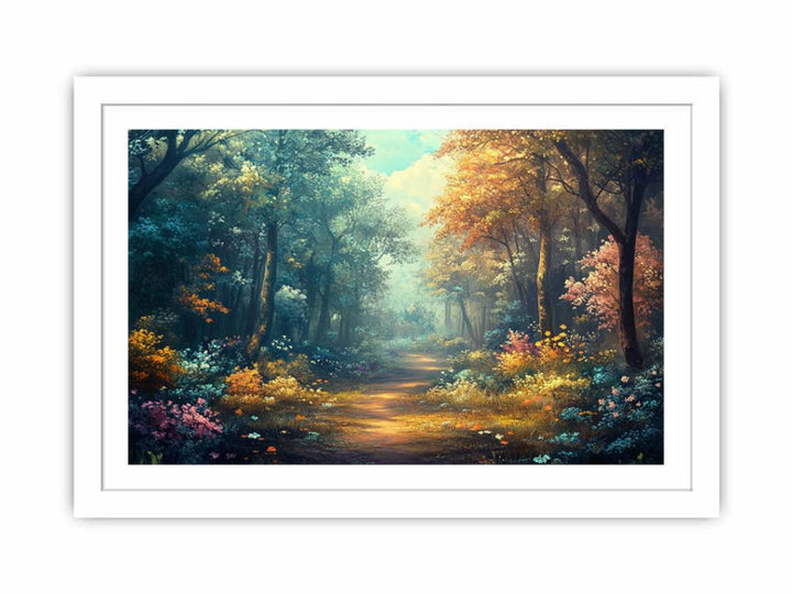 Mystic Hinterland Streched canvas