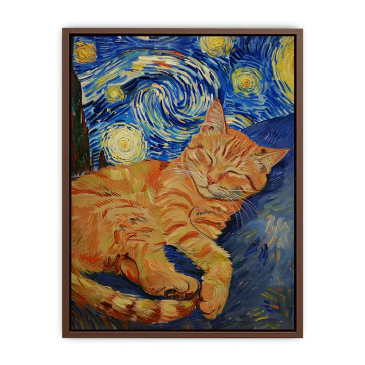 The Starry-Eyed Cat  Poster