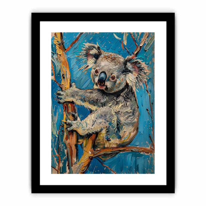 Moonlit Koala  Art Print