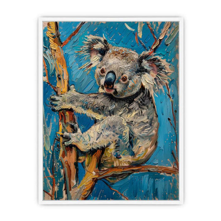Moonlit Koala Framed Print