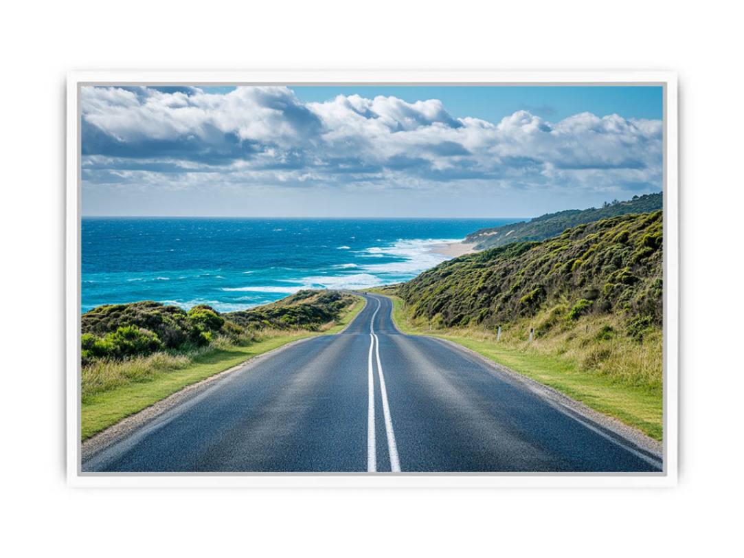 The Scenic Route Framed Print