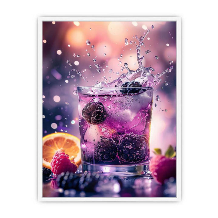 Amethyst Bliss Framed Print