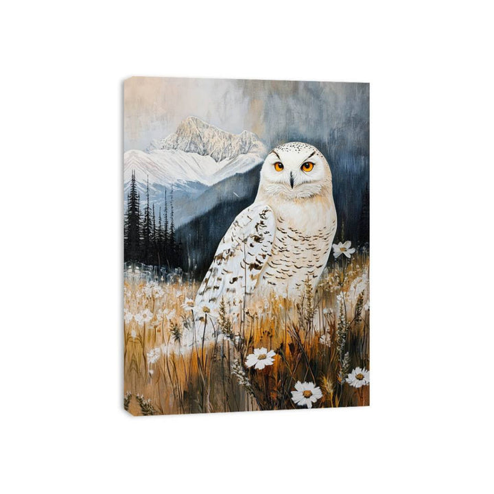 Moonlit Guardian Owl Canvas Print