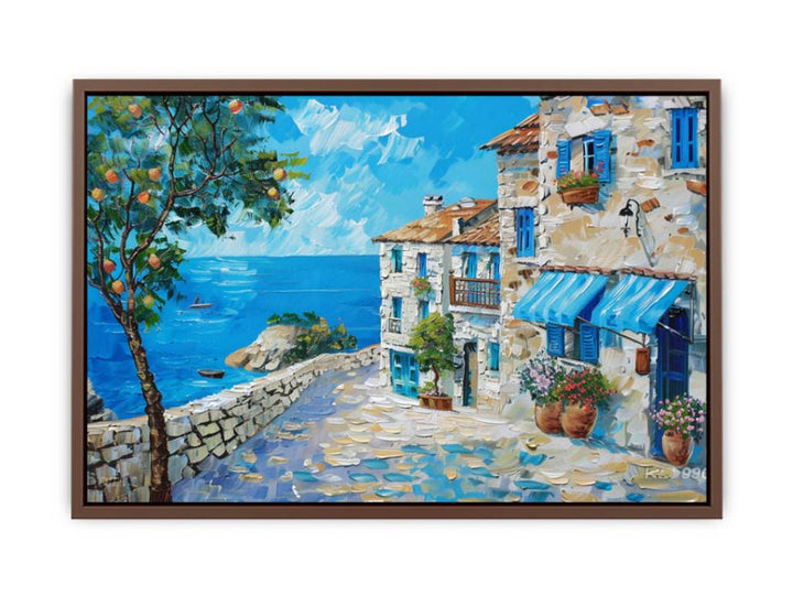 Santorini Bliss  Poster