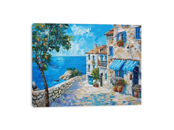 Santorini Bliss Canvas Print