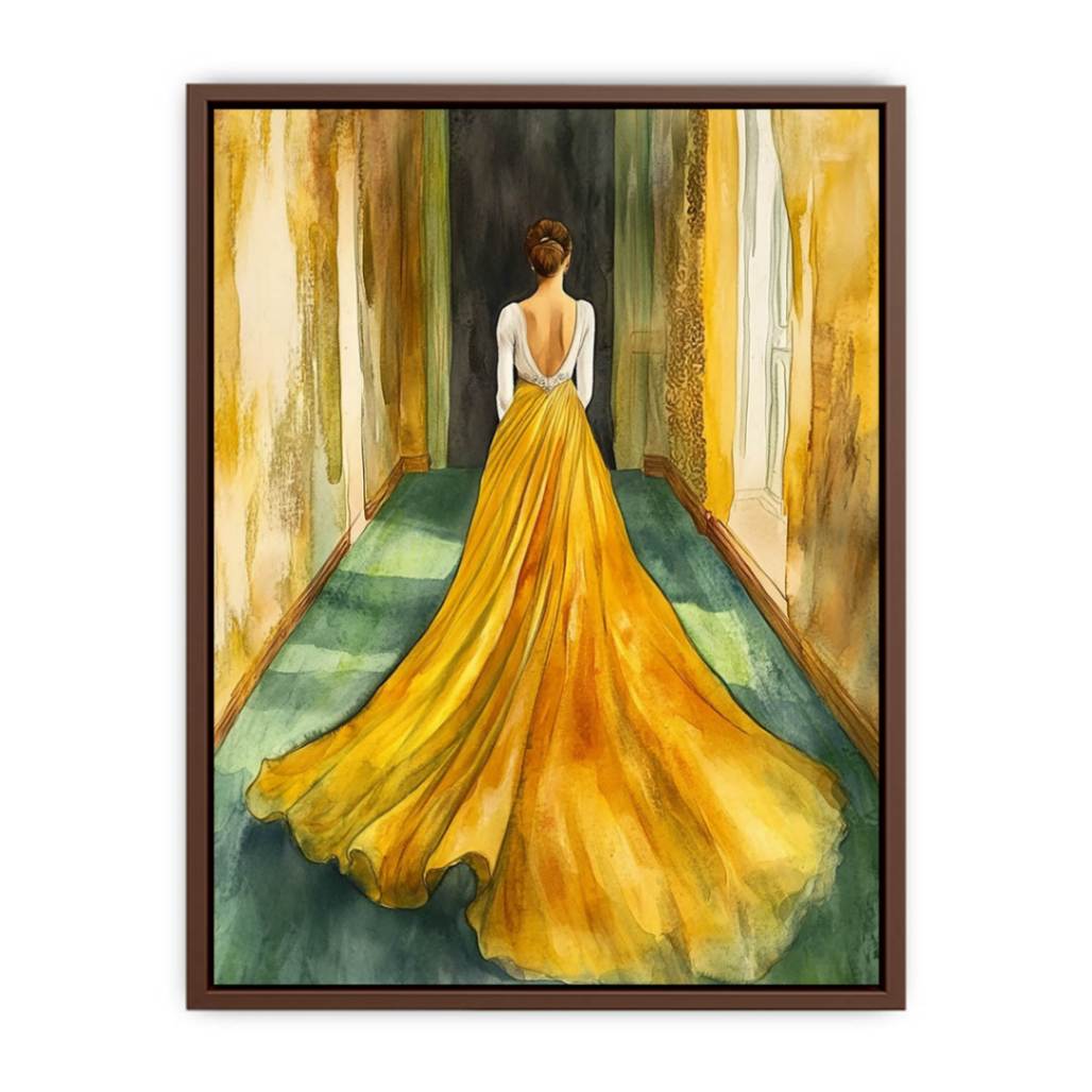 Girl In Gold  Poster