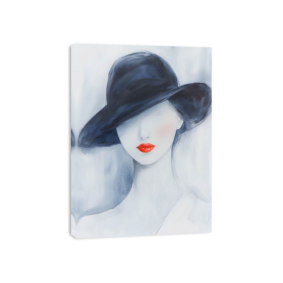 Eyes Closed, Heart Open Canvas Print