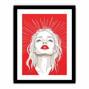 Blue Eyes  Art Print