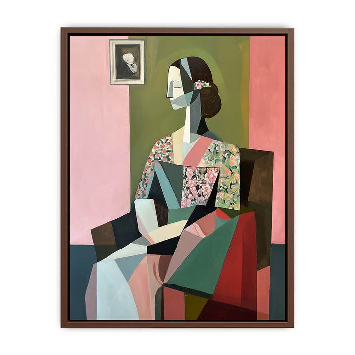 Cubist Whispers  Poster