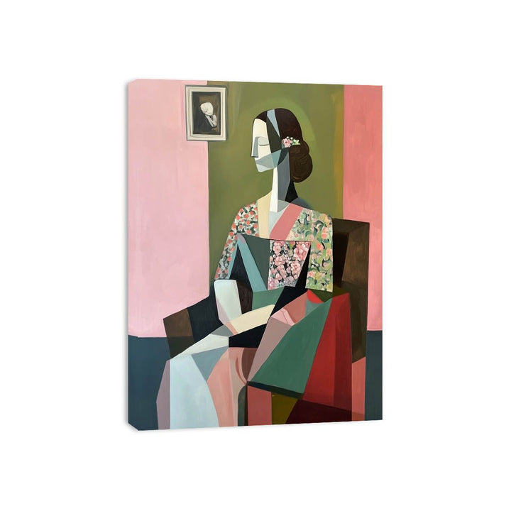 Cubist Whispers Canvas Print