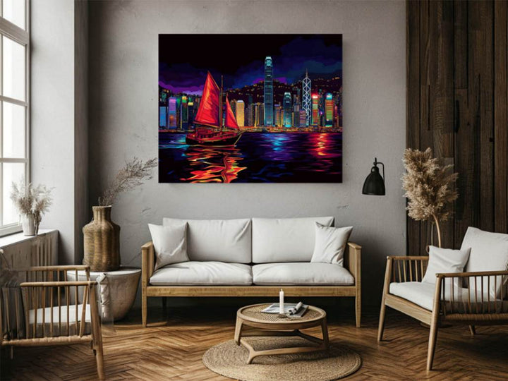 Hongkong In Night 