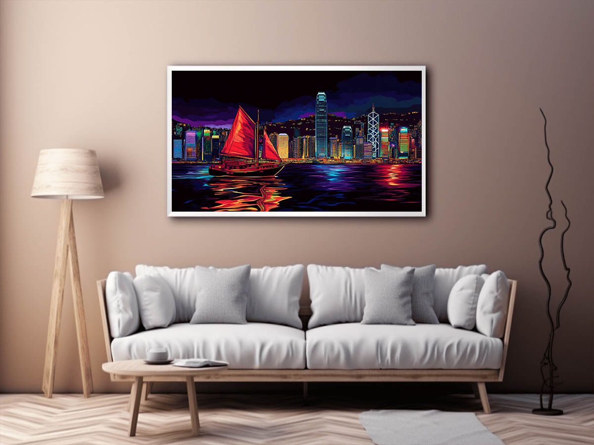 Hongkong In Night 