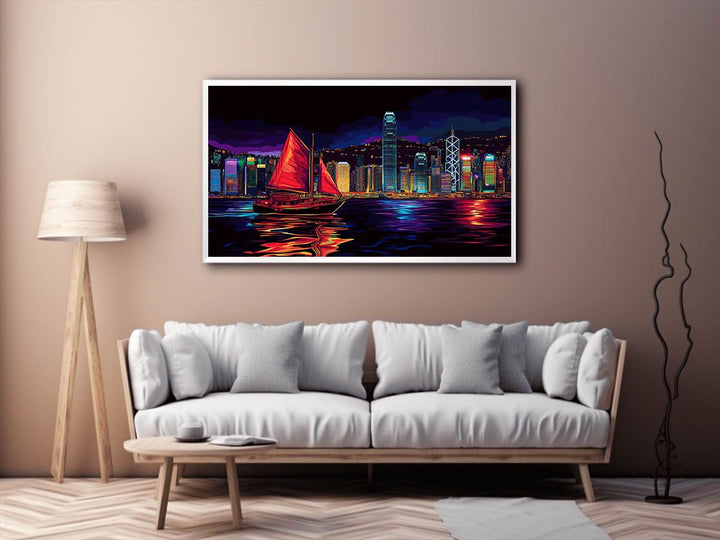 Hongkong In Night 