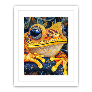 Corroboree Frog Streched canvas