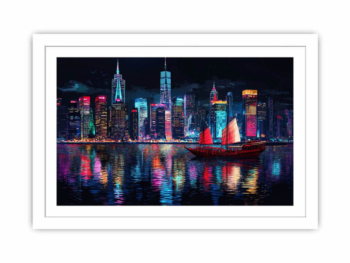 Iconic Skyline  Streched canvas
