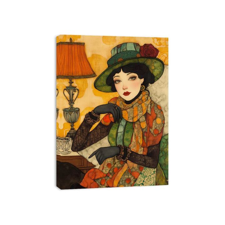 Luna Vogue Canvas Print