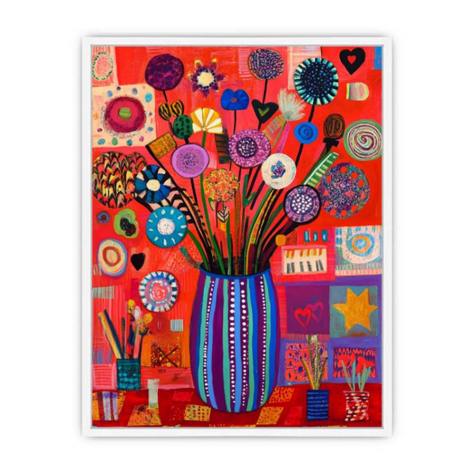 Blossom Harmony Framed Print