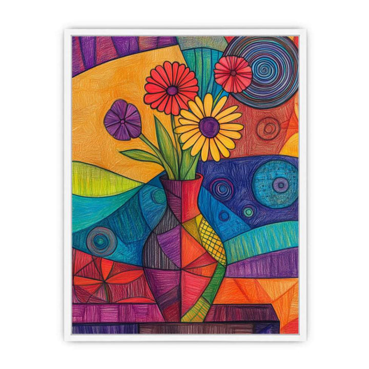 Petal Serenade Framed Print
