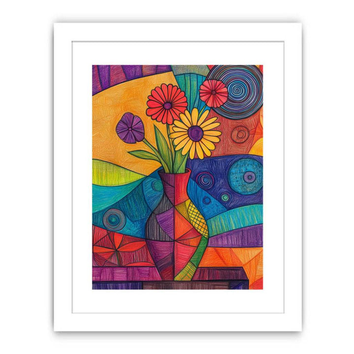 Petal Serenade Streched canvas