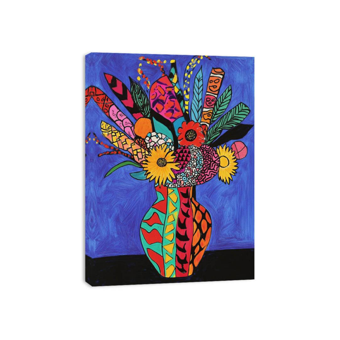 Serenade In A Vase Canvas Print