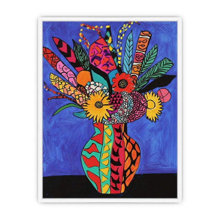 Serenade In A Vase Framed Print