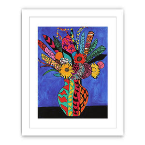 Serenade In A Vase Streched canvas