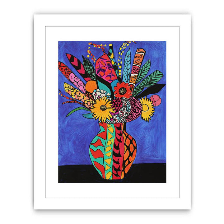 Serenade In A Vase Streched canvas