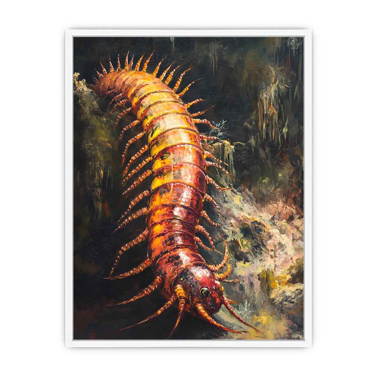 Australian Giant Centipede Framed Print